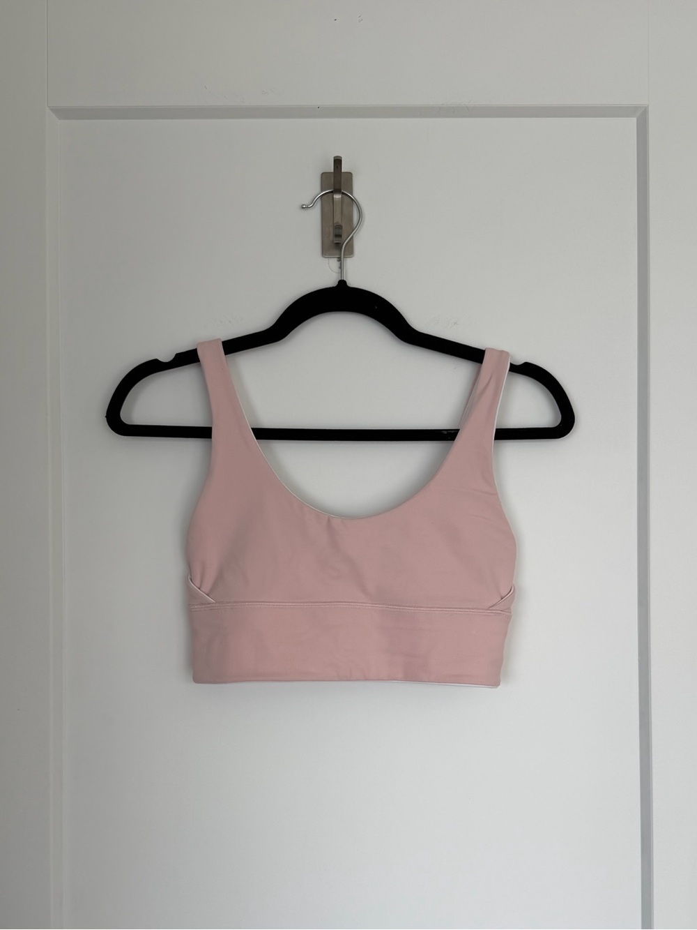 Lululemon Align Reversible Sports Bra - Dusty Pink & White - Size 6
